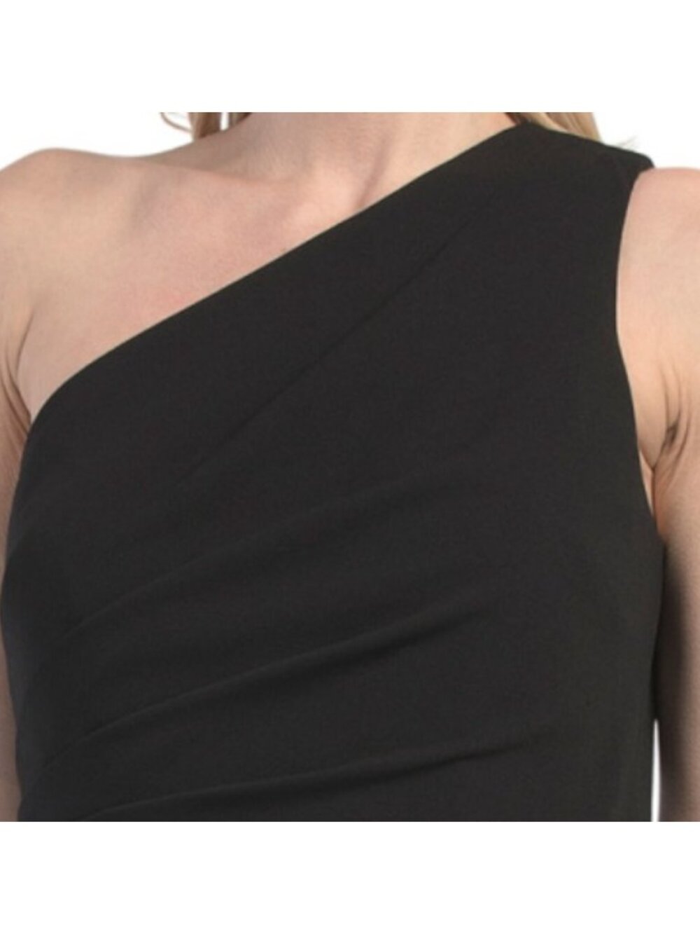AIDAN MATTOX One Shoulder Tiered Gown - Picture 3 of 6